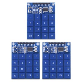Ren He 3pcs TTP229 16 Channel Capacitive Touch Switch Digital Numeric Keypad Touch Sensor Module for Arduino
