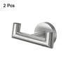 HARFINGTON 2Pcs Suction Cup Hooks 50mm / 1.97" Stainless Steel