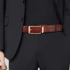 Barry.Wang Mens Ratchet Belt Christmas gift Designer Buckle with Colorful