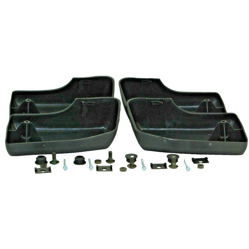 Van Wezel Bumper End Cap Set With Mounting Hardware Set