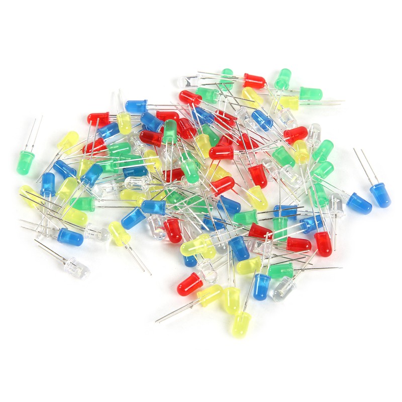 Super Electronic Component Kit 7 Values Set Resistor Diode Capacitor