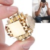 Cube Shaped Gear Fingertip Gyroscope Decompression Toys Stress Relief for