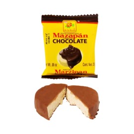 **Mexican Peanut Candy Chocolate Covered (16 Count) Sweet Mazapan-Style Bonbon Snacks, Dulces Mexicanos Dessert Treats, Individually Wrapped Candy**