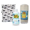 1 Detergente 1 Bálsamo 1 Wet Bag Ch Estampada Ecopipo
