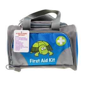 Ouchies 50Piece Sea Friends Kid's First Aid Kit, 50Count, Royal Blue (OU-5201-C)