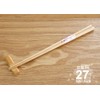 Alphax 909712 Chopsticks, Wood Grain 10.6 inches (27 cm), End-angle