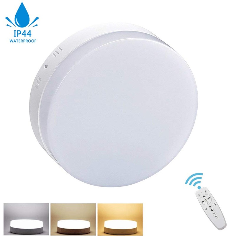DLLT 24W Dimmable LED Flush Mount Ceiling Light Fixture with