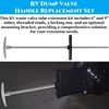 Acshio 2 Pack RV Waste Valve Handle Replacement, Universal Fit
