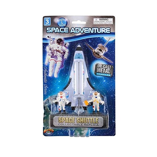 Star Magic Die Cast Space Shuttle and Astronauts