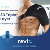 REVIX XL Triple-Layer Gel Shoulder Ice Pack for Rotator Cuff