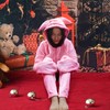 XonyiCos Pink Christmas Jumpsuit Easter Bunny Rabbit Costume Pajamas Adult