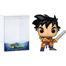 Son Goha n (Fun ko Insider Club Exc): P o p ! Animation Vinyl Figurine Bundle with 1 Compatible 'ToysDiva' Graphic Protector (621-39711 - B)