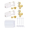 QWALIT Gold Ear Piercing Kit Ear Piercing Gun Kit Earrings
