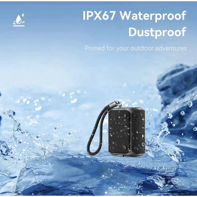 Chaowei New Portable Bluetooth Speaker, IPX67 Water & Shock Resistant