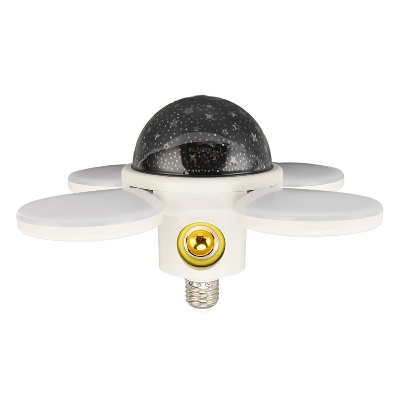 Bulb Speaker Adjustable Flexible RGB 48W E27 Lamp Head Eye