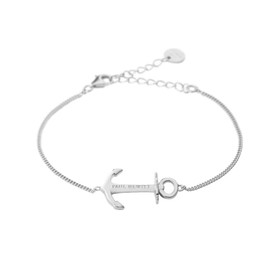 Paul Hewitt Anchor Spirit Plated Bracelet Women's 925 Sterling Silver, Stainless Steel
