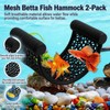 3pcs Betta Fish Hammock, Betta Fish Tank Accessories, Floating Rest