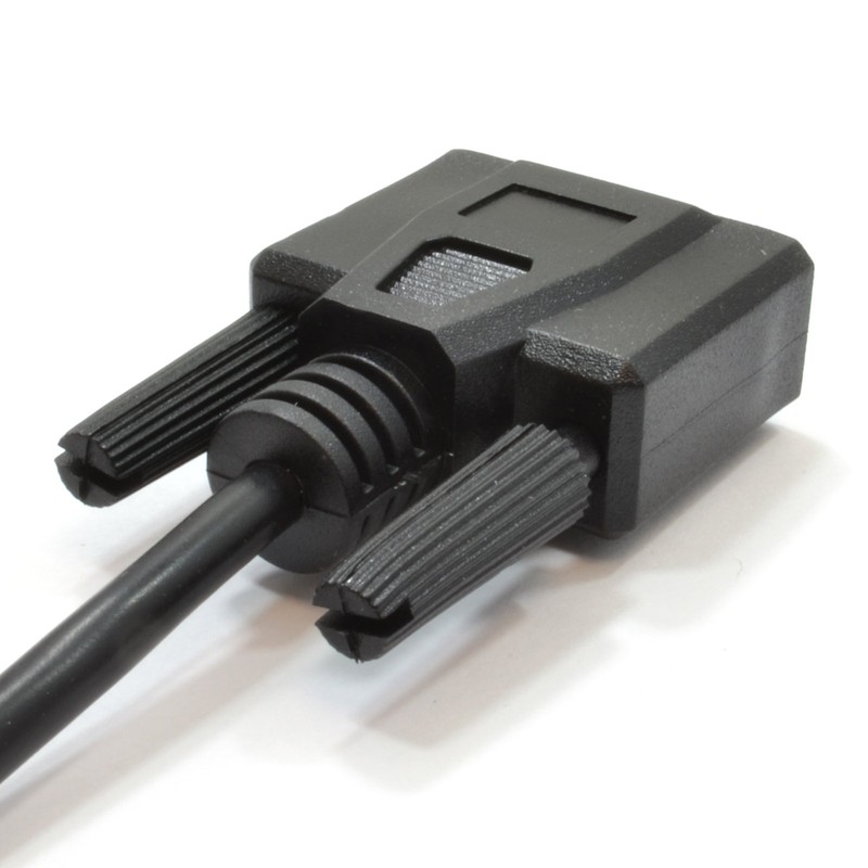9-Pin DB9 Serial RS232 Null Modem High Speed Shielded Cable