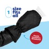 SCRUBIT Ice Scraper with Glove - Car Windshield Scraper for