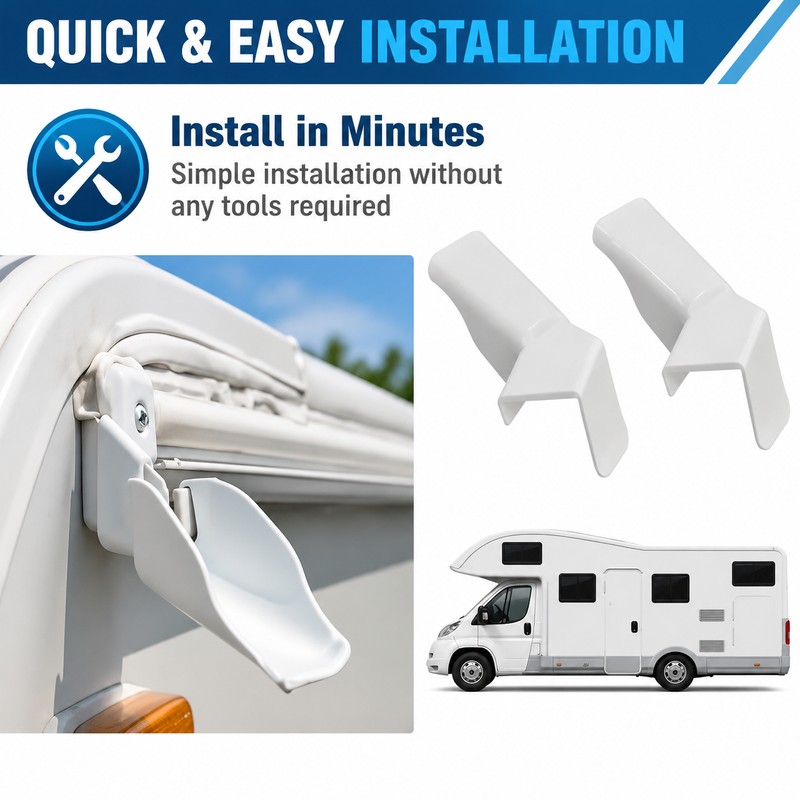 RV Gutter Spout Extenders for Roof Runoff – Direct Water