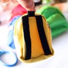 1/6 Scale Mini Doll Zipper Backpack, Realistic School Bag Model