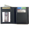 Hidden Badge Bifold Wallet Blackinton B96 Fire Department Badge and