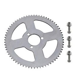 REBEKAMODS 68T 25H Chain Sprockets, Mini Bike Rear Sprocket 29mm Bore for 47cc 49cc Moped Scooter Mini Pocket Bike ATV Quad (3 Holes)