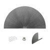 Arch Window Pleated Blinds Easy Cut and Install Pleated Shades