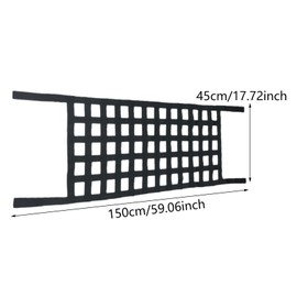 Ronyme Mesh Cargo Net Roof Net Automotive Accessories Easy to Install Directly Replace High Performance Rear Cargo Cover Top Hammock