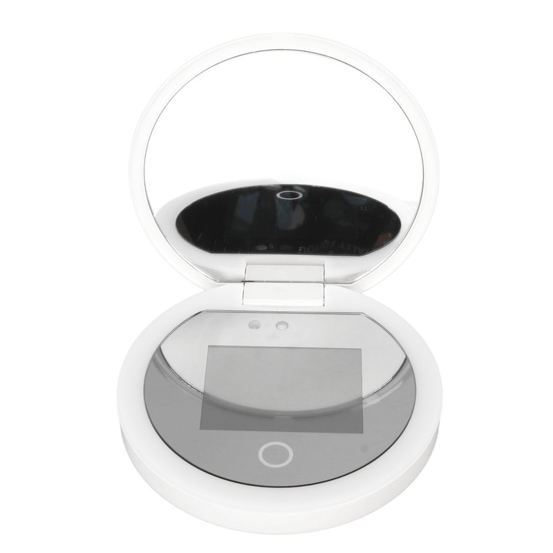 UV Mirror Sunscreen Testing Camera with Light 2X Magnification Travel