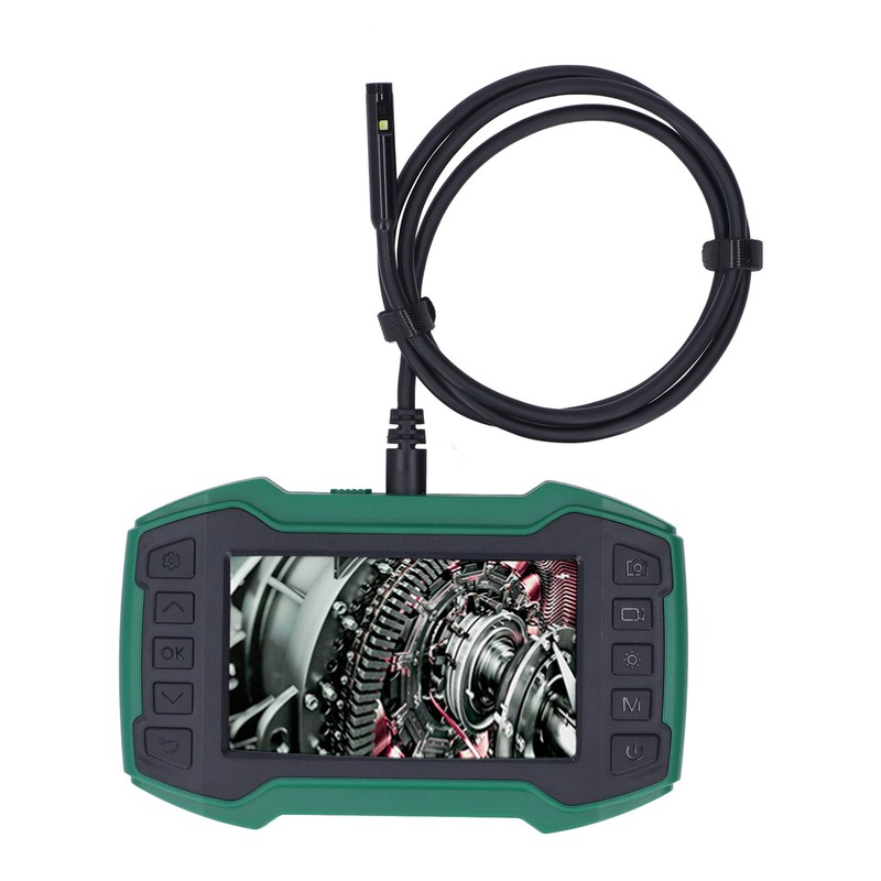 Dual Lens Endoscope Industrial 1080P HD 4.5in IPS Screen Borescope