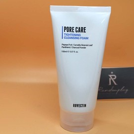 Rovectin 19.56% Pore Reduction Pore Care Green Papaya Tightening Cleansing Foam 150mL / 로벡틴 19.56% 모공축소 포어케어 그린파파야 타이트닝 클렌징폼 150mL
