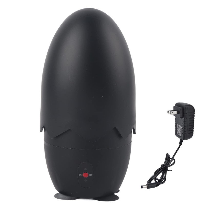 Estink Electric Egg Spinner, Portable Golden Egg Maker, Yellow, 14