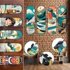 4-Pack Snowboard Wall Mount Clips for Stylish Display