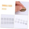 Minkissy Diy Eyeshadow Magnet Palette Metal Stickers for Eye Shadow