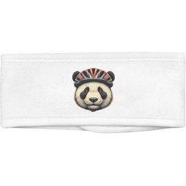 'Panda Wearing Cycle Helmet' Beauty Head Band/Hair Band (HB00036353)