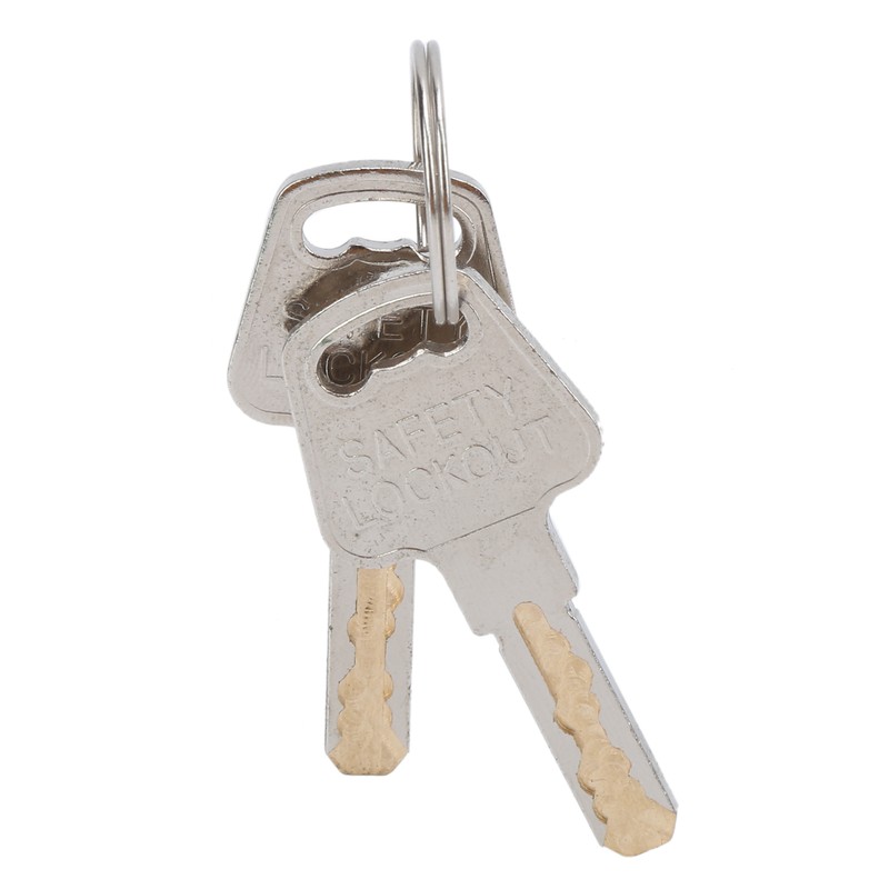 10Set 38mm/1.5in Safety Padlock Engineering Insulation DustProof for Factories Construction