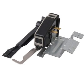 BQLZR Silver Replacement Switch Door Lock Assembly for Washing Machine Lid Lock Switch Replaces 134101800 5303306138 AP2108159