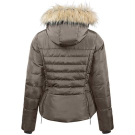 HORZE Camilla Women's Padded Jacket, Brown, 44