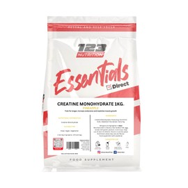 123 Nutrition 123 Nutrition Creatine Monohydrate 1kg, Flavoured, Micronised Creatine for Easy Mixing | Vegan Friendly (1kg, Pineapple)