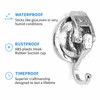 Strong Suction Cup Hook, Vacuum 2 Pack, Load Capacity 11.0