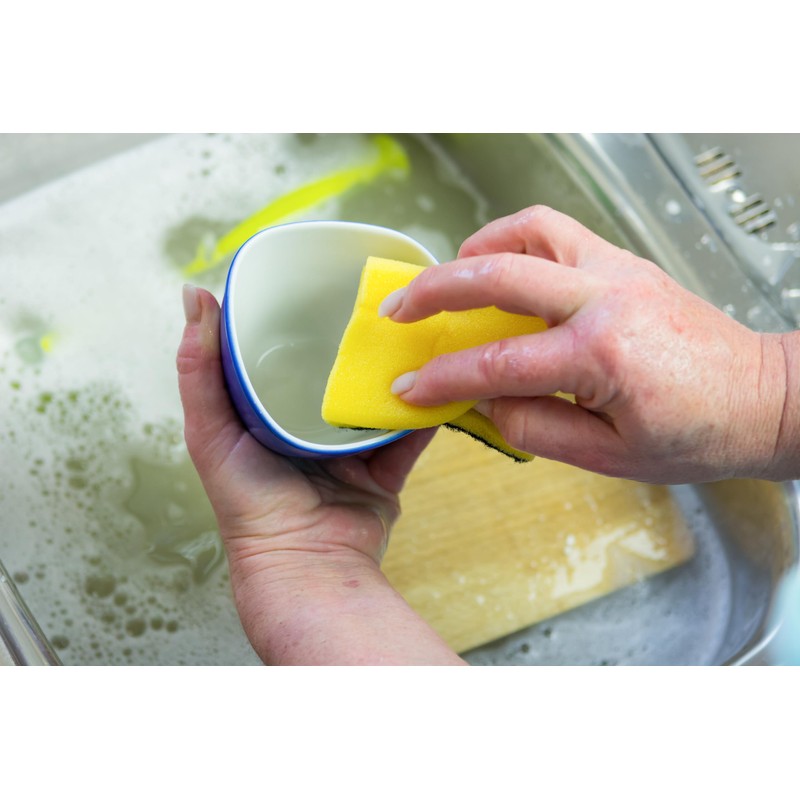 Pack of 100 Washing Up Sponge, 80 x 55 x