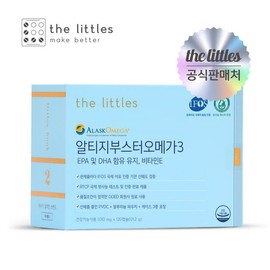 The Littles [The Littles] RTG Booster Omega 3 1 Box (4-month supply) / [더리틀스] 알티지부스터오메가3 1박스(4개월분)