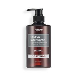 KUNDAL Premium Nature Shampoo Fuzzy Navel 16.9oz Honey & Macadamia Pure Natural Balancing Refreshing Shampoo