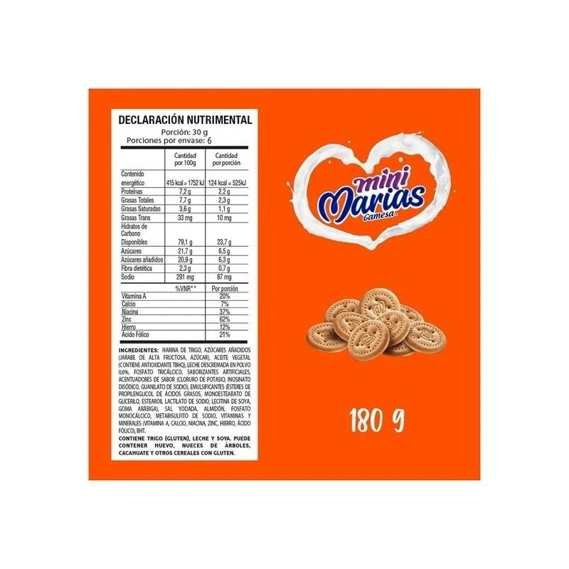 Gamesa 2 CAJAS DE GALLETAS MINI MARIAS - COOKIES (2