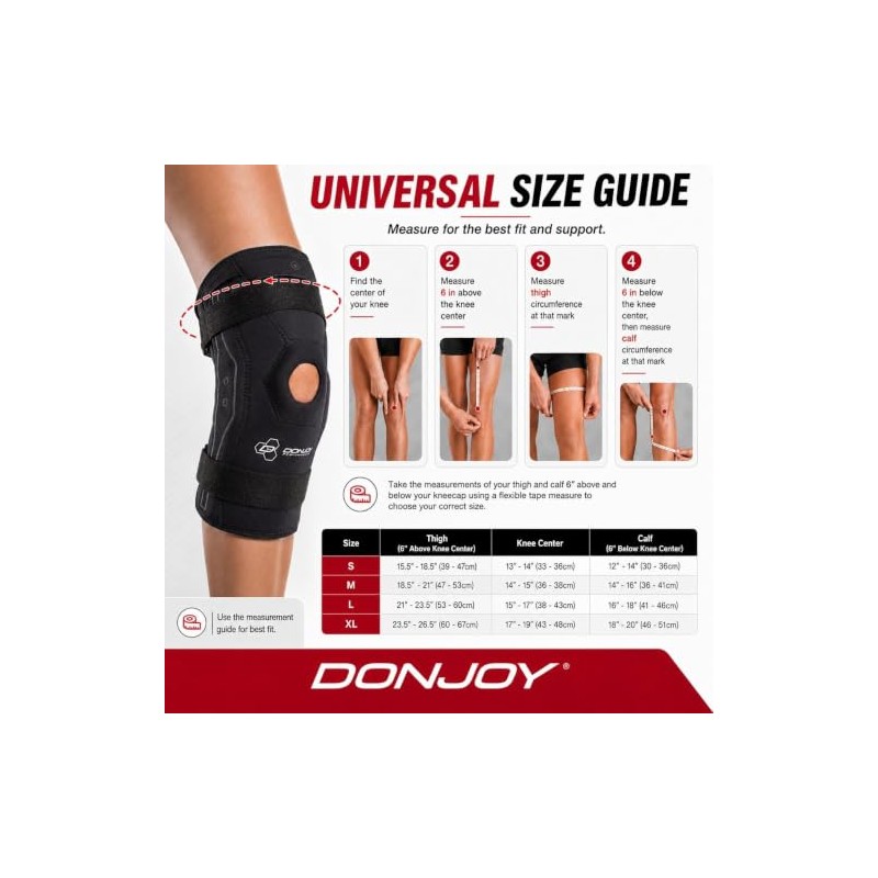DonJoy Performance biónico Apoyo para la Rodilla