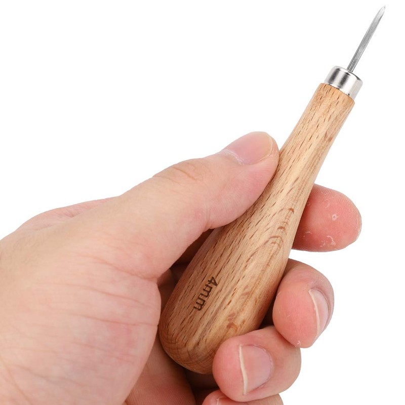 Leather tool, easy labour-saving, easy to use diamond awl, leather