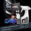 Automotive Headlight Restoration Kit,Oxidized and Yellowed Automotive Headlamps Blurring Enhanced