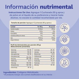 Nutravia Colageno Hidrolizado Tipo I Y I I I Apta 30 Porc.                                                                                            