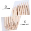 Baluue Dead Skin Remover Cuticle Pusher 50 Pcs Nail Art